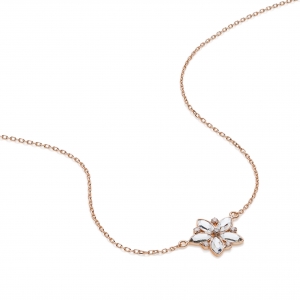 Collana in Argento con zirconi